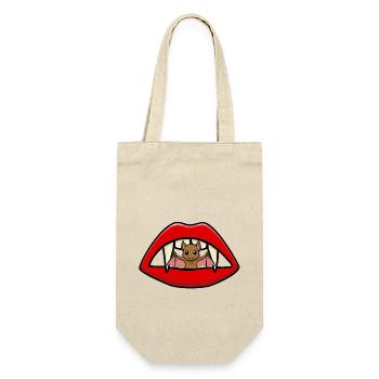 Vampire Carpathian Bloodsucker Bat Child - Gift Bag for Bottles - nature - Front