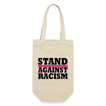 Stand against racism - Gift Bag for Bottles - nature - Front