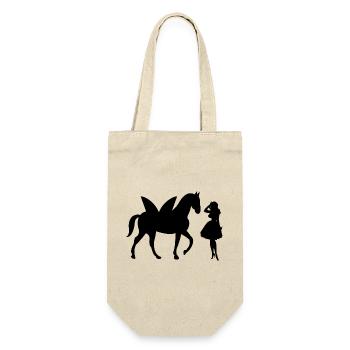 Cheval - Sac à bouteille - nature - Devant