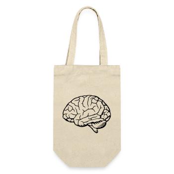 Anatomy Brain Organ - Gift Bag for Bottles - nature - Front