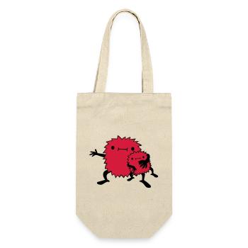 Famille Monster Child - Sac à bouteille - nature - Devant