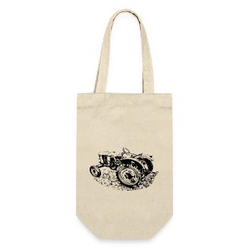 Tractor - Gift Bag for Bottles - nature - Front