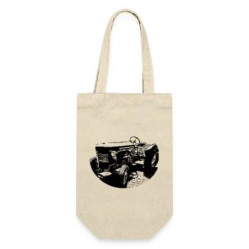 Tractor - Gift Bag for Bottles - nature - Front