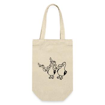 Friends 2 Stoner Seagulls - Gift Bag for Bottles - nature - Front