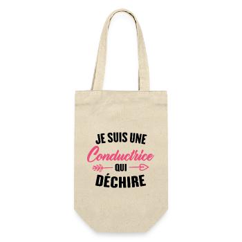 Je Suis Une Conductrice Qui Déchire - Sac à bouteille - nature - Devant