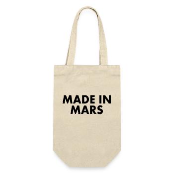Made in mars - Gift Bag for Bottles - nature - Front