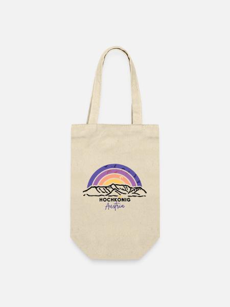 Hochkönig Tirol Trail Wandern Skigebiet Souvenir - Geschenkbeutel für Flaschen - Natur