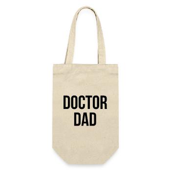 DOKTOR PAPA STOLZ - Geschenkbeutel für Flaschen - Natur - Vorne
