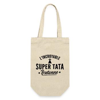 super tata bretonne / tata bretonne - Sac à bouteille - nature - Devant