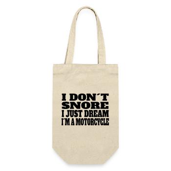 Motorcycle Moped Motorcross Gift Motorcyclist - Gift Bag for Bottles - nature - Front