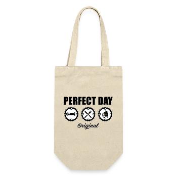 Perfect Day - Geschenkbeutel für Flaschen - Natur - Vorne