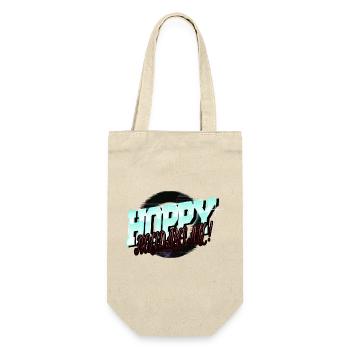Dino Santa Bubaprints Joke Gift Sayings Quote - Gift Bag for Bottles - nature - Front