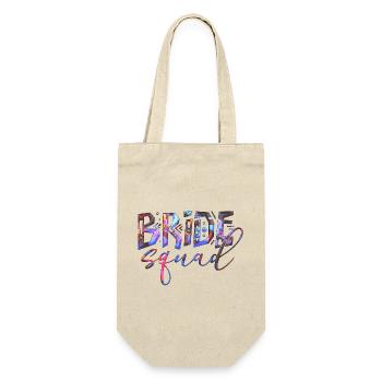 Bride bride wedding stag party bridesmaid party stag party - Gift Bag for Bottles - nature - Front
