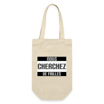 WAWJ Nous Cherchez Pas De Failles Fall Winter 2022 - Sac à bouteille - nature - Devant