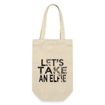 Geek Cute Beach Cool Bedroom Computer Gift Idea - Gift Bag for Bottles - nature - Front