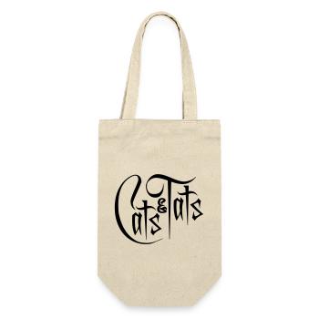 Citation de chats et de tats - Sac à bouteille - nature - Devant