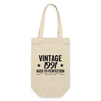 Millésime 1991 Vieilli à la perfection - Sac à bouteille - nature - Devant