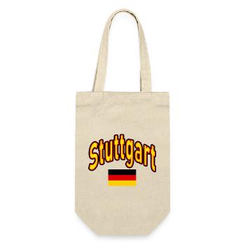Stuttgart Germany flag - Gift Bag for Bottles - nature - Front