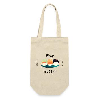 Sushi anime kawaii Japon - Sac à bouteille - nature - Devant
