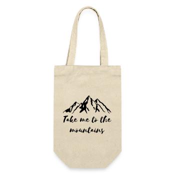Take me to the mountains - Gift Bag for Bottles - nature - Front