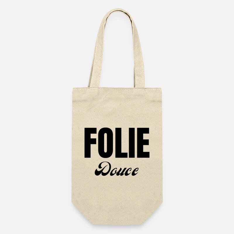 folie douce - Sac à bouteille - nature