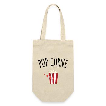 pop corne - Sac à bouteille - nature - Devant