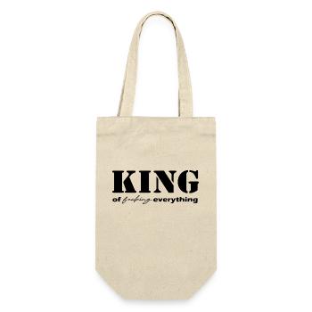 King tout dit noir - Sac à bouteille - nature - Devant