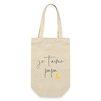 Je t'aime Papa - Sac à bouteille - nature - Devant