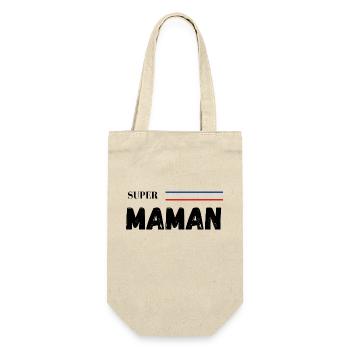super maman - Sac à bouteille - nature - Devant