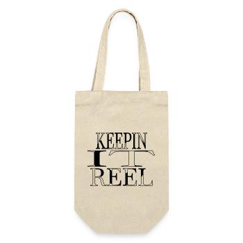 fishing equipment clown fish tshirts joke jokes - Gift Bag for Bottles - nature - Front