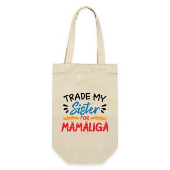 Échangez ma sœur contre Mamaliga - Sac à bouteille - nature - Devant