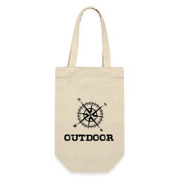 Adventure Travel Hiking Mountain - Gift Bag for Bottles - nature - Front