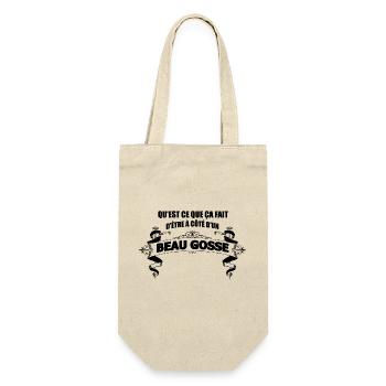 beau gosse cadeau - Sac à bouteille - nature - Devant