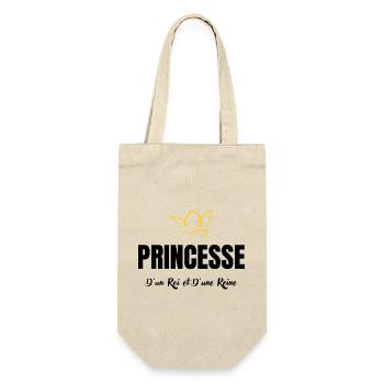 princesse d'un roi et d'une reine - Sac à bouteille - nature - Devant