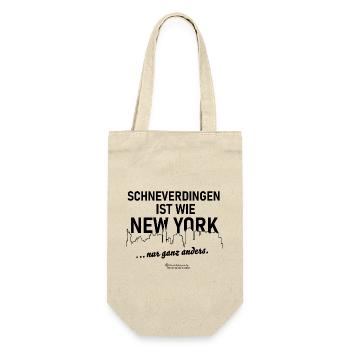 Schneverdingen Sprüche Design Merch - Geschenkbeutel für Flaschen - Natur - Vorne