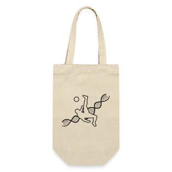 Équipe de football Football Design Joueur de football - Sac à bouteille - nature - Devant