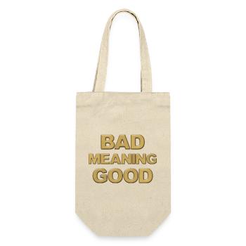 Bad Meaning Good - Gift Bag for Bottles - nature - Front