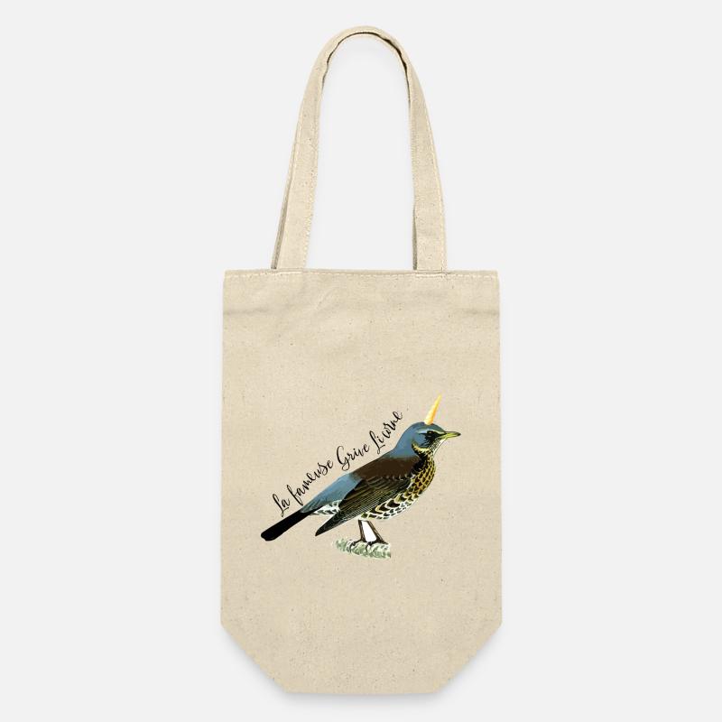 Grive licorne - Sac à bouteille - nature