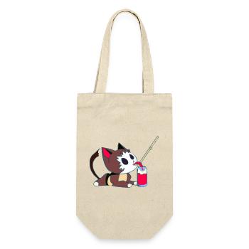 Miku the little kitten - Gift Bag for Bottles - nature - Front