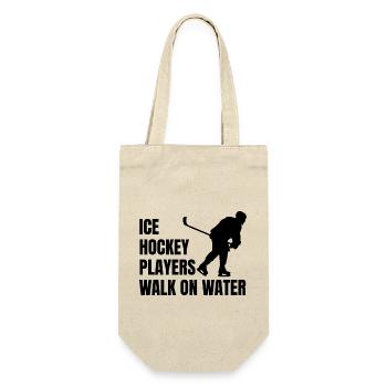 Joueurs de hockey sur glace Fan de hockey sur glace Équipe de hockey sur glace - Sac à bouteille - nature - Devant