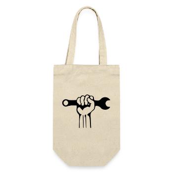 Hand Tools - Gift Bag for Bottles - nature - Front