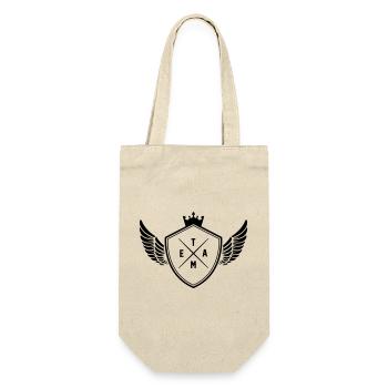 Coat of Arms Team - Gift Bag for Bottles - nature - Front
