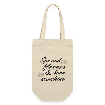 Florist Flower Plant Nature Gardener - Gift Bag for Bottles - nature - Front