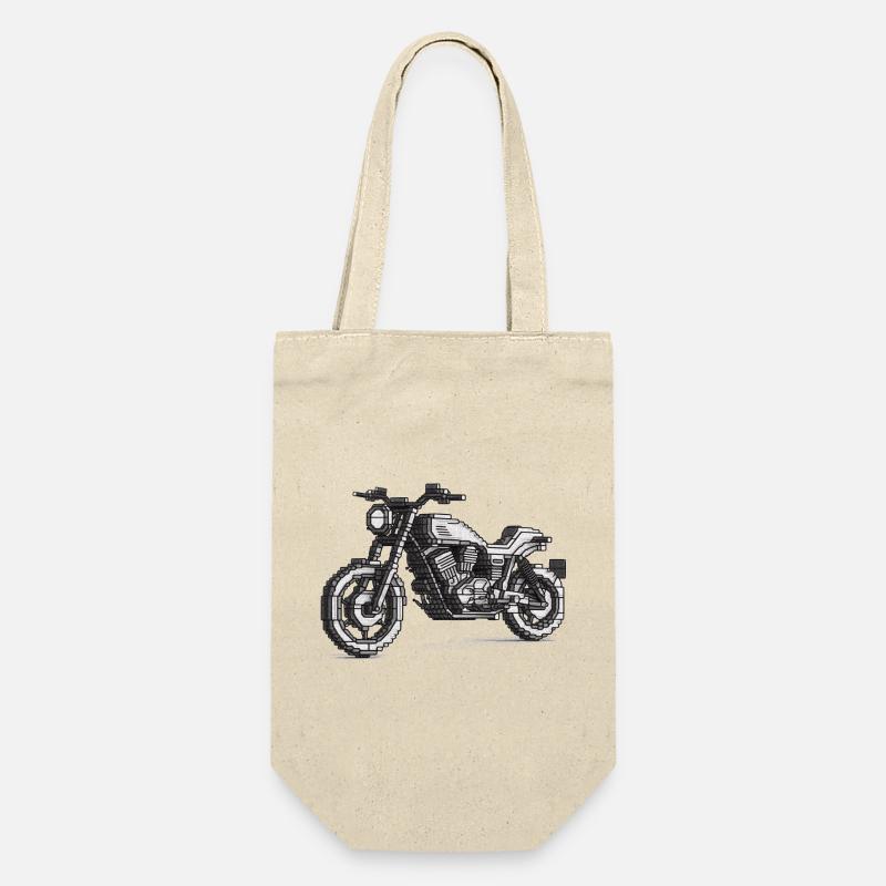 Motorcycling is a feast for every biker - Gift Bag for Bottles - nature