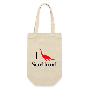 I heart Scotland - Gift Bag for Bottles - nature - Front