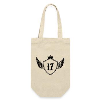 Coat of arms 17 - Gift Bag for Bottles - nature - Front