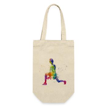 Fitness masculin - Sac à bouteille - nature - Devant
