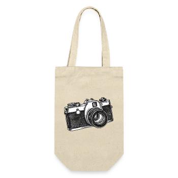 Appareil photo, Appareil photo vintage, Ancien appareil photo, Ancien - Sac à bouteille - nature - Devant