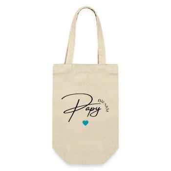 Bientôt papy - Sac à bouteille - nature - Devant