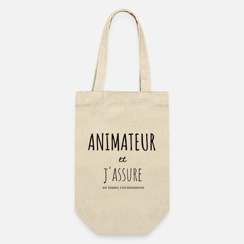 Cadeau animateur centre de loisirs - Sac à bouteille - nature